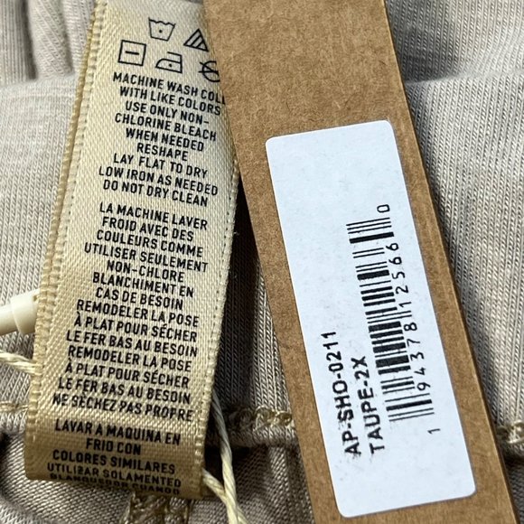 SKIMS Sleep Short Taupe Womens 2X - Picture 11 of 14